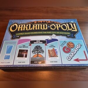 Oakland-Opoly Board Game - New Factory Sealed